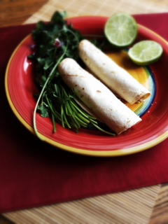 Baked Chicken Taquitos