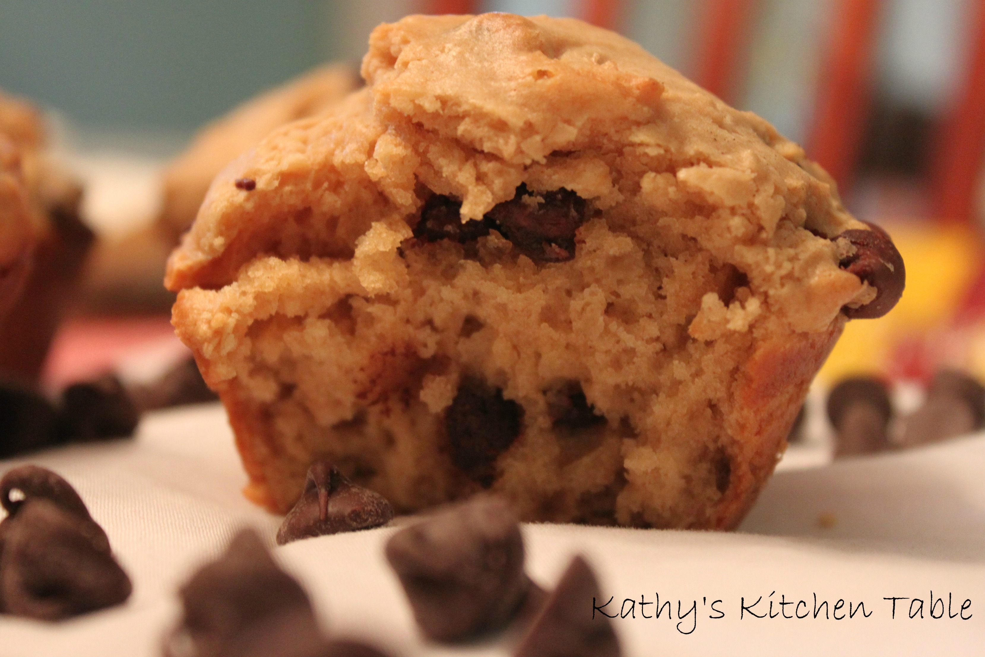 Chocolate Peanut Butter Muffins | Kathy's Kitchen Table