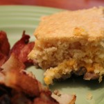 Sausage and Cheese Oven Pancake | Kathy's Kitchen Table