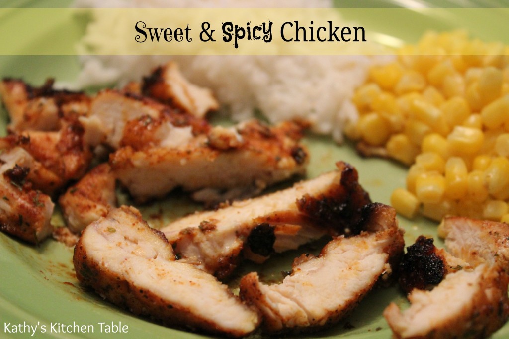Sweet and Spicy Chicken | Kathy's Kitchen Table