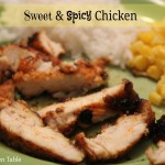 Sweet and Spicy Chicken | Kathy's Kitchen Table