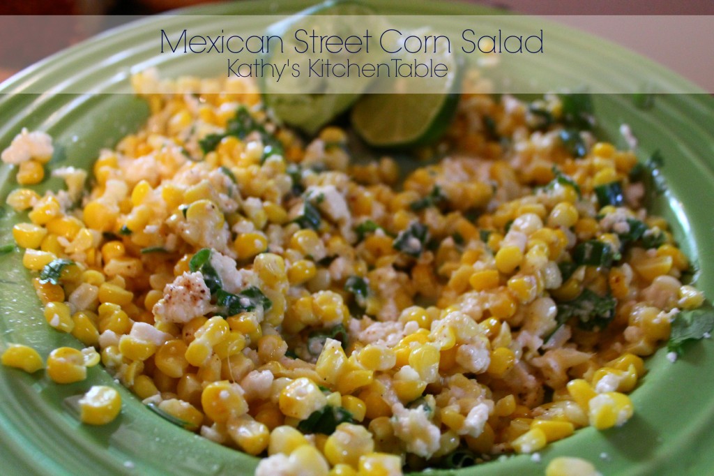 Mexican Street Corn Salad | Kathy's Kitchen Table